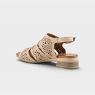 Spring Step Plasma Beige Slingback Dress Sandal