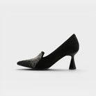 Azura Pleasestay Black Shoe
