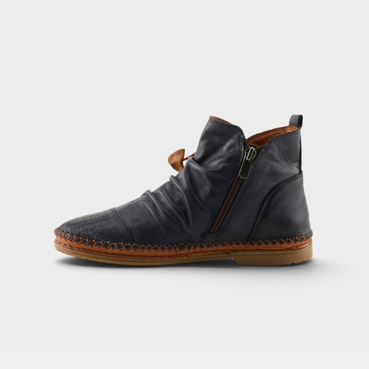 Spring Step Pomeroy Navy Boot