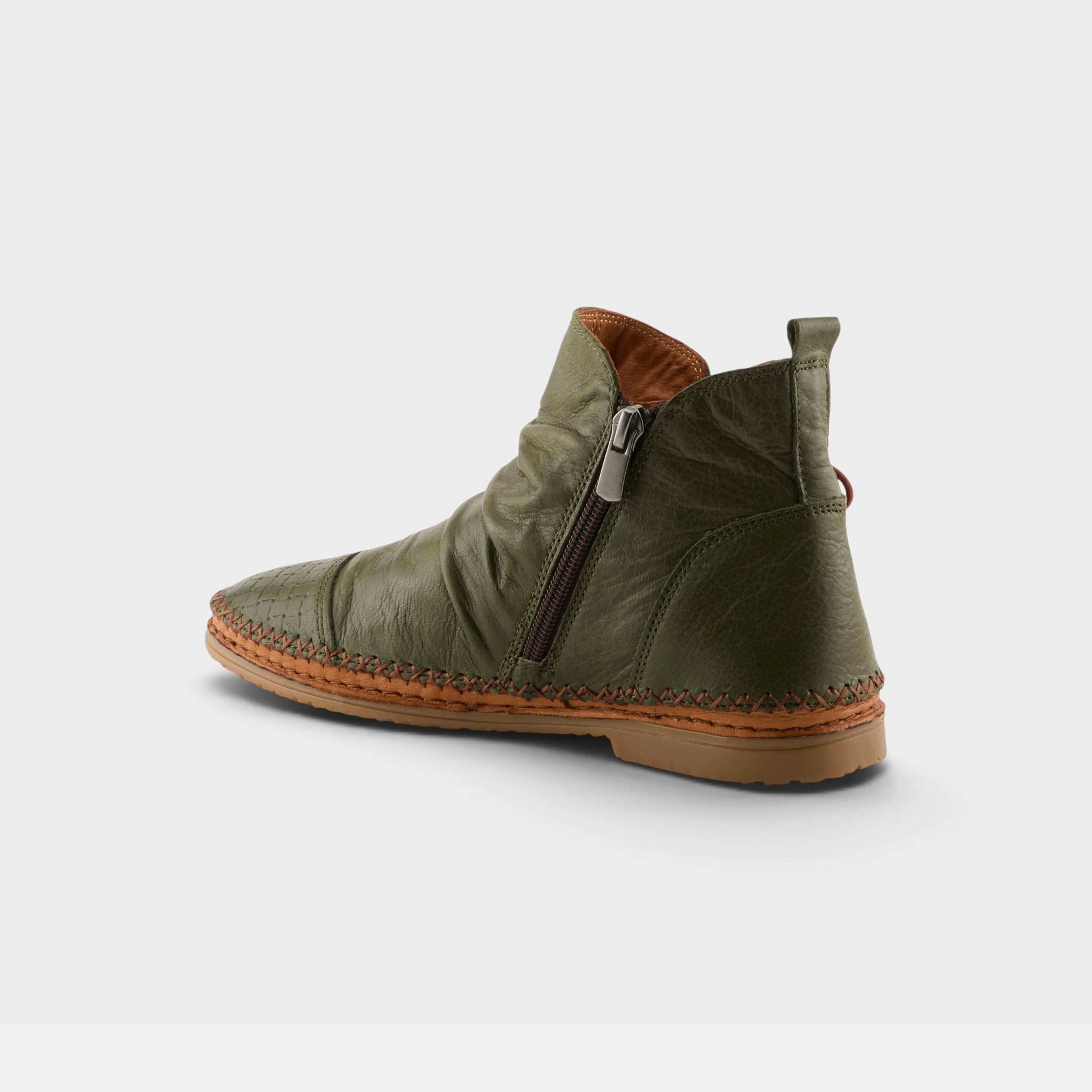 Spring Step Pomeroy Olive Green Boot