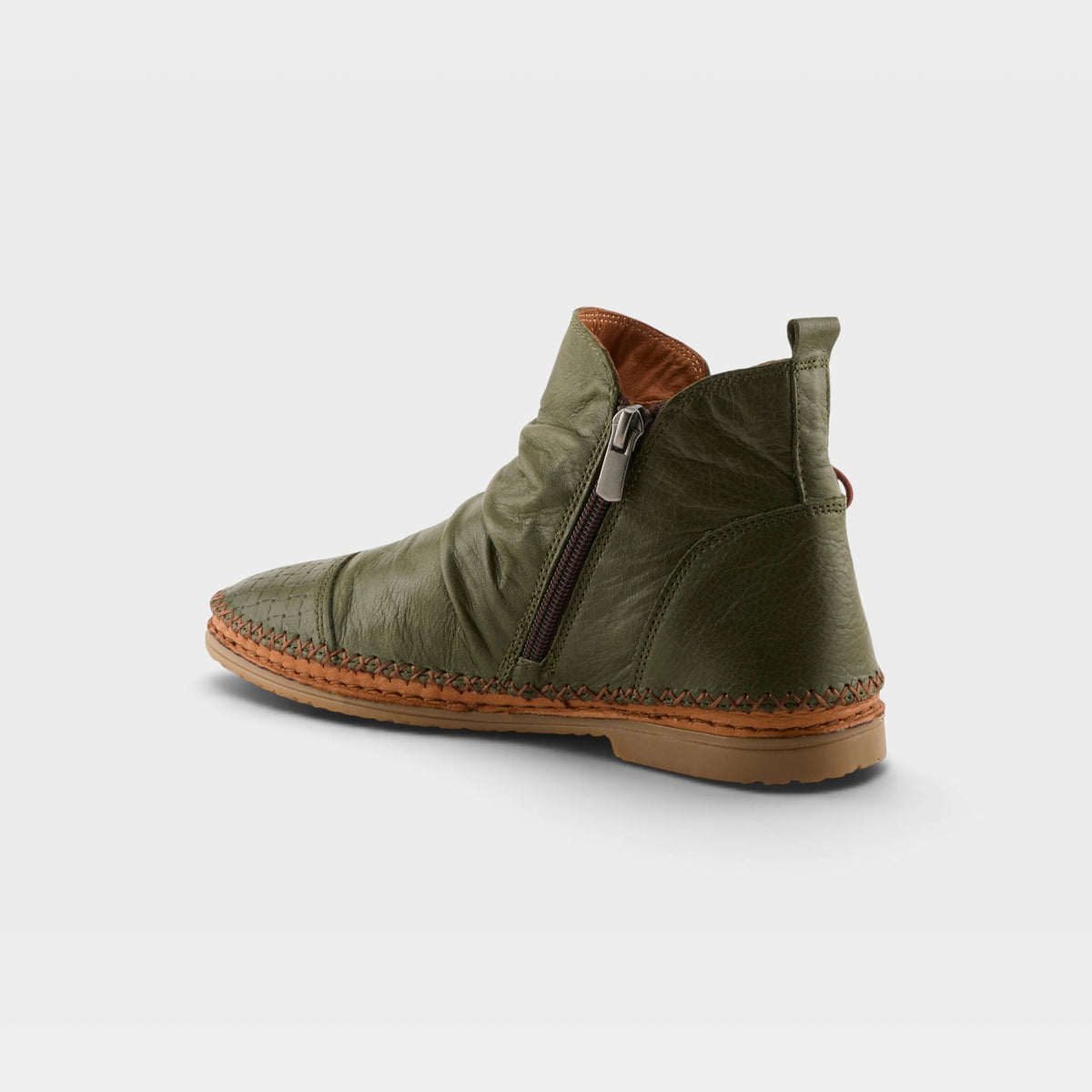 Spring Step Pomeroy Olive Green Boot