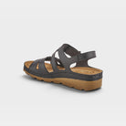 Flexus Poncia Black Sandal
