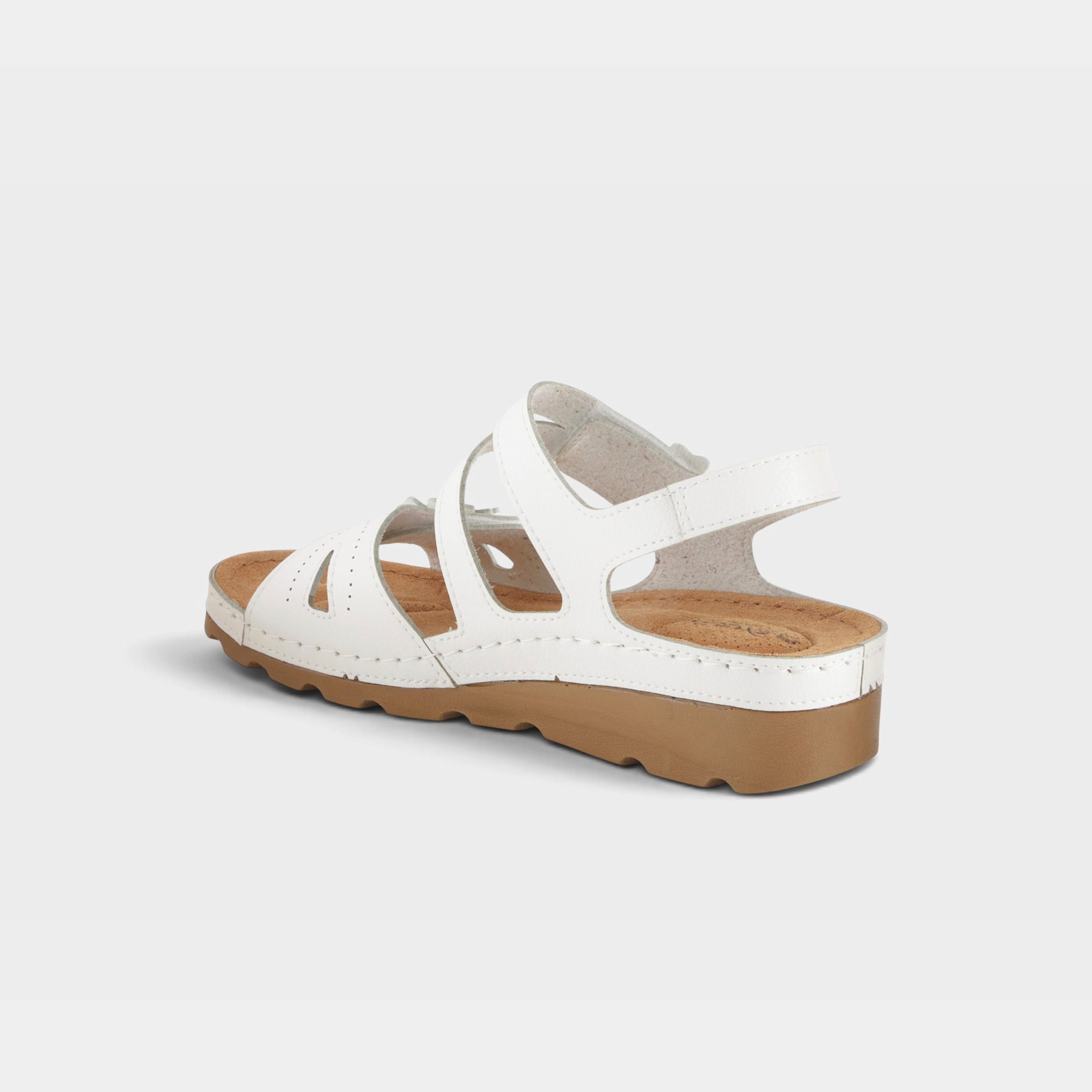 Flexus Poncia White Sandal