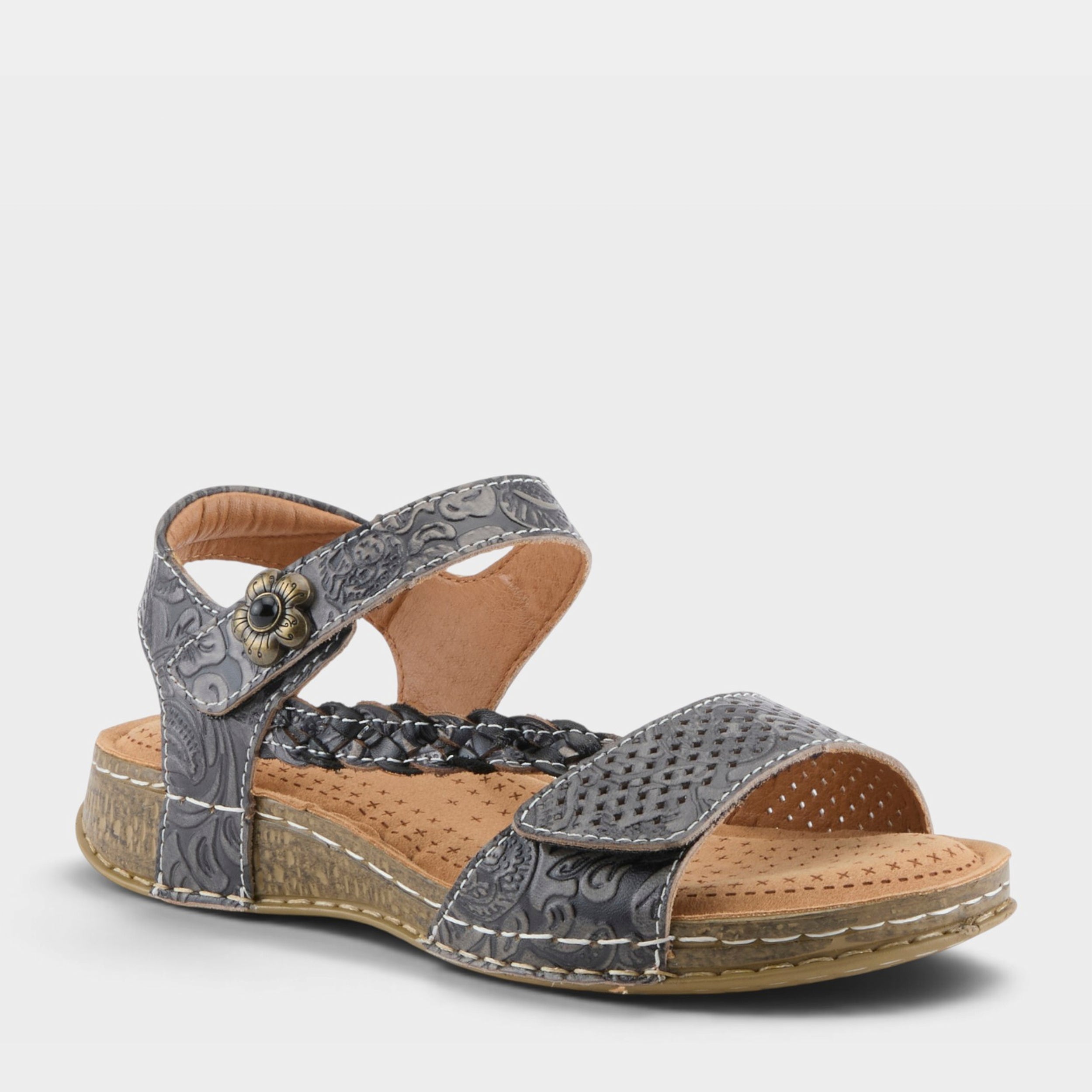 L'artiste Popular Side Strap Sandals for Women - Spring Step Shoes