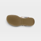 L'Artiste Popular sandal in Black, outsole view