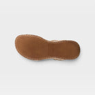 L'Artiste Popular sandal in Beige Multi, outsole view