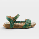 L'Artiste Popular sandal in Green Multi, hero view