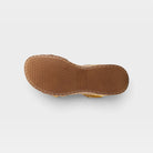 L'Artiste Popular sandal in Yellow Multi, outsole view