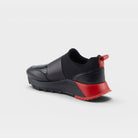 Azura Posh Black Multi Croco Sneaker
