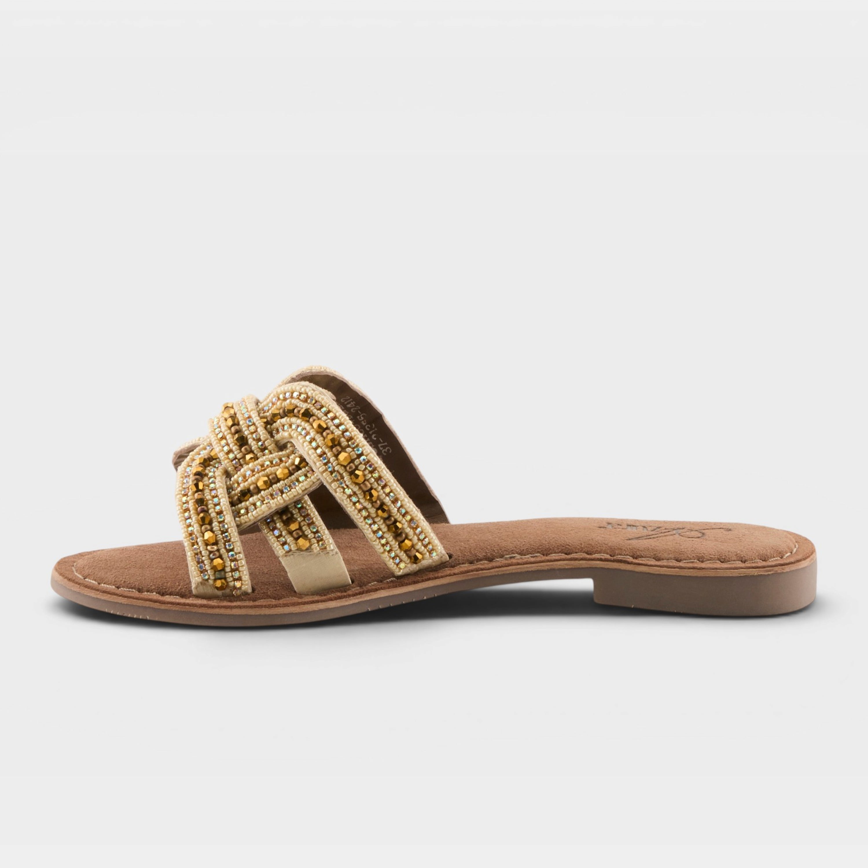 Azura Poshco Beige Multi Sandal