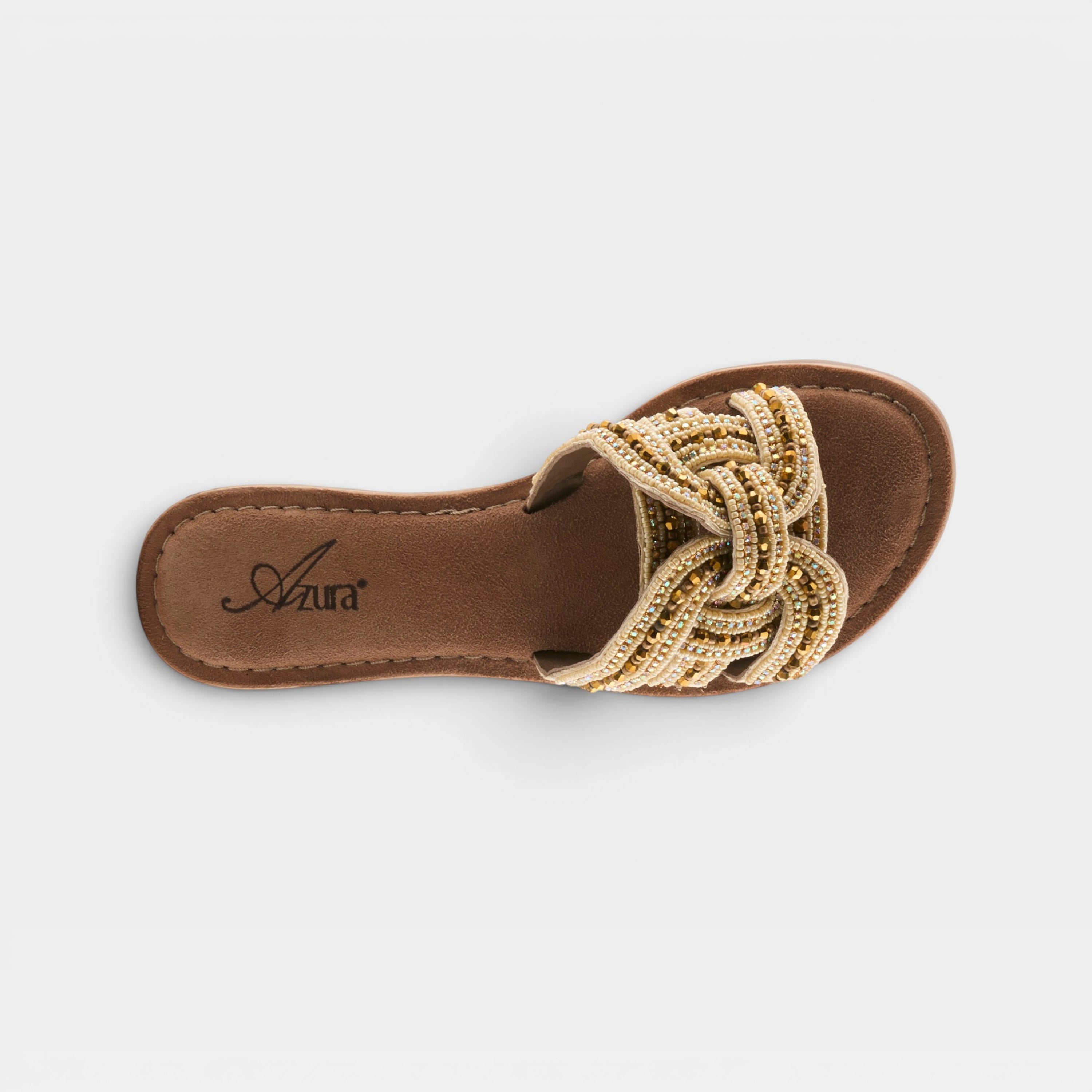 Azura Poshco Beige Multi Sandal
