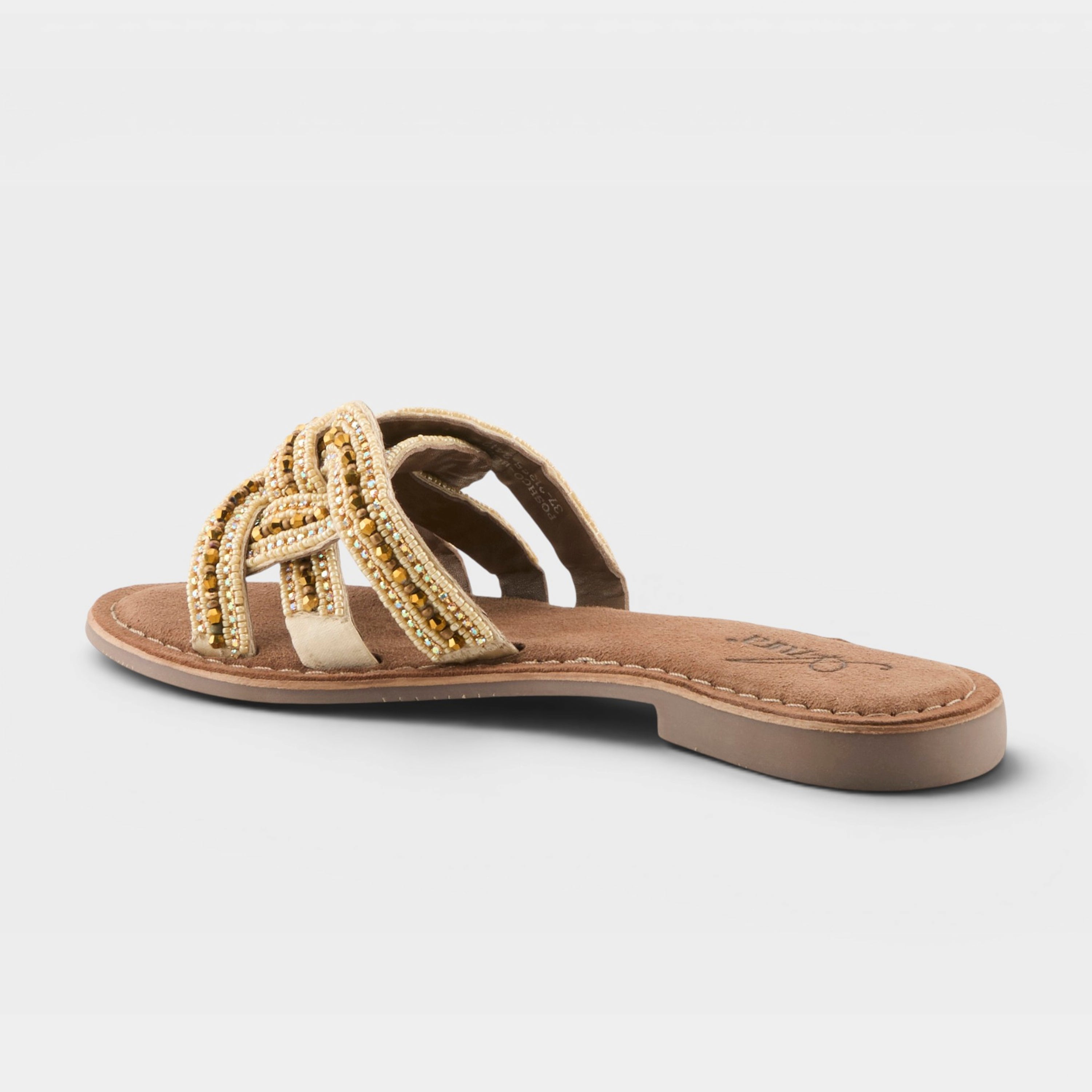 Azura Poshco Beige Multi Sandal