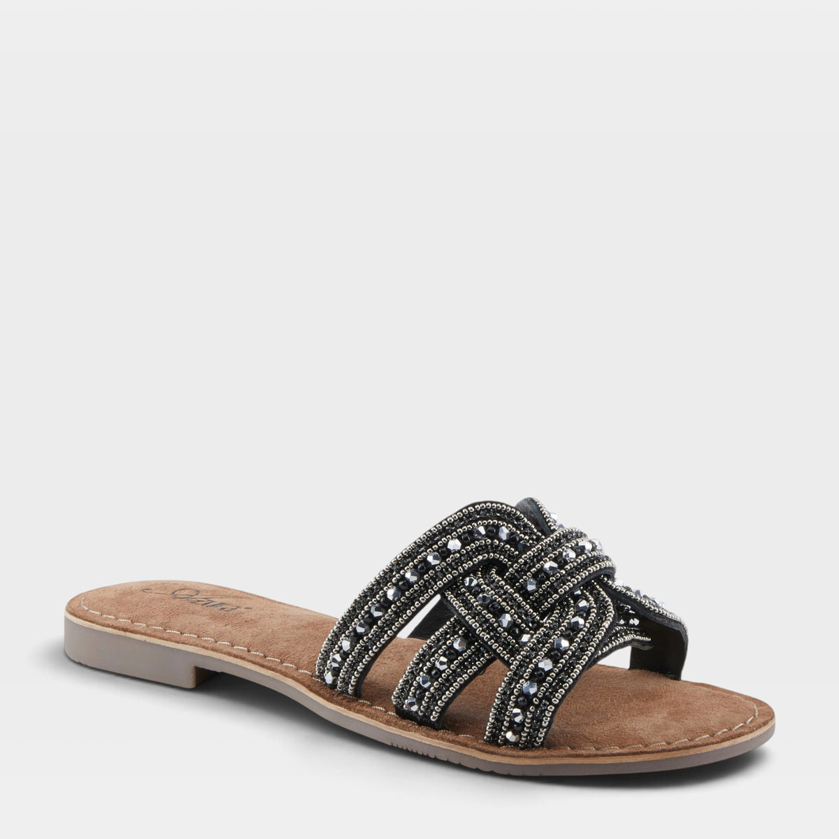 Azura Poshco Black Multi Sandal