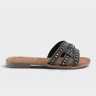 Azura Poshco Black Multi Sandal