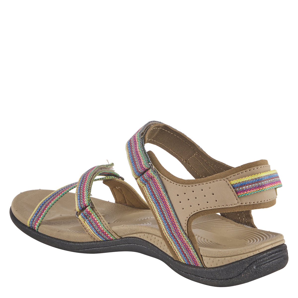 Flexus FLEXUS POWERPOP SANDALS sandal in taupe multi with flexible sole