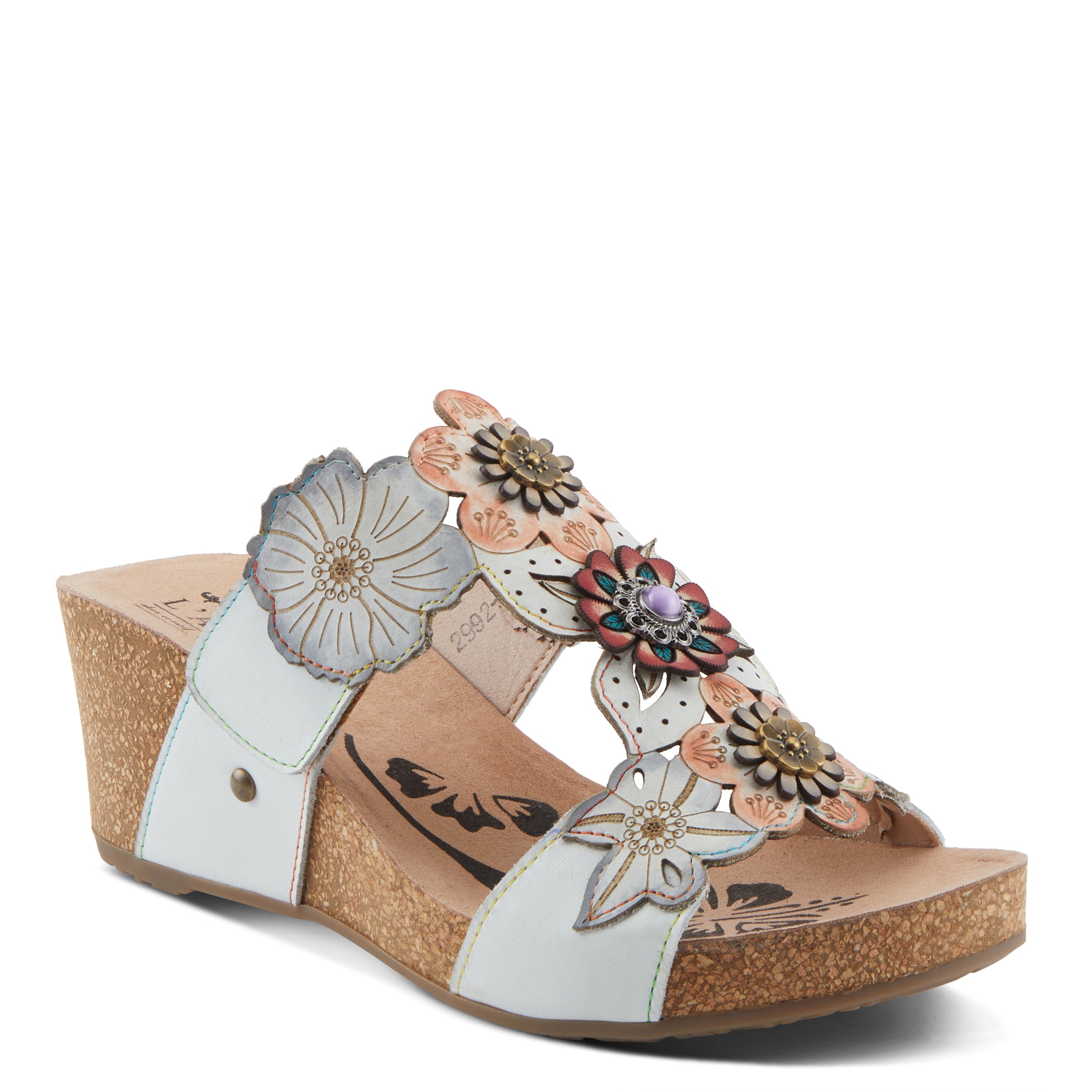 (取寄) ラルティストバイスプリングステップ レディース  L'Artiste by Spring Step women Prettypetals Grey Multi PRETTYPETALS-WM-01.jpg?v=