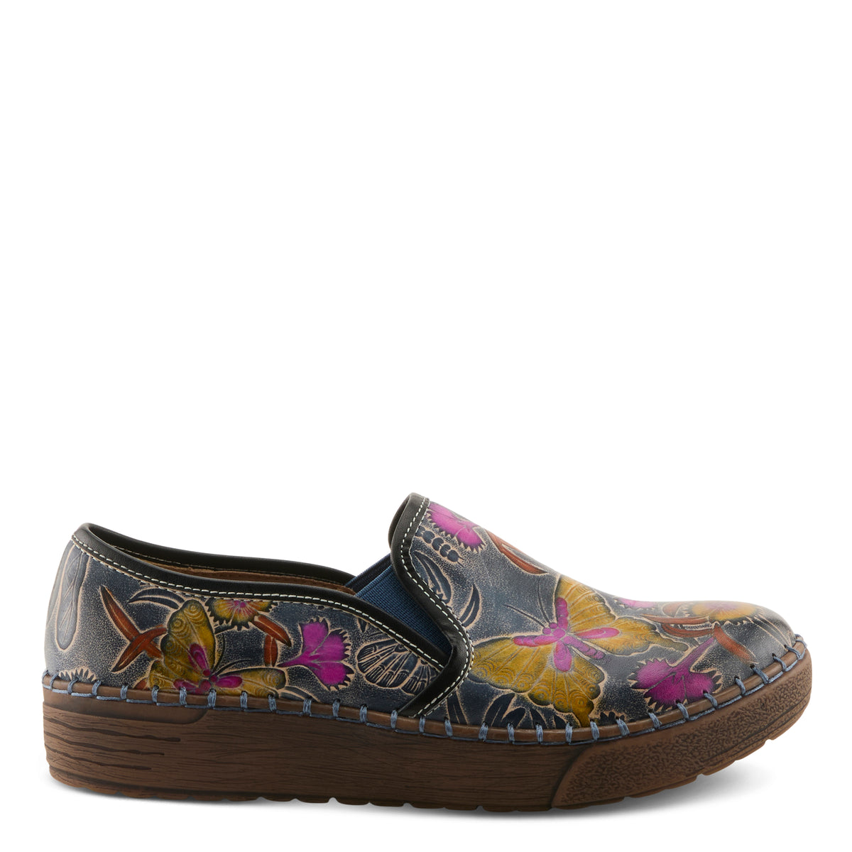 L'Artiste Priela shoes in Blue Multi, hero view