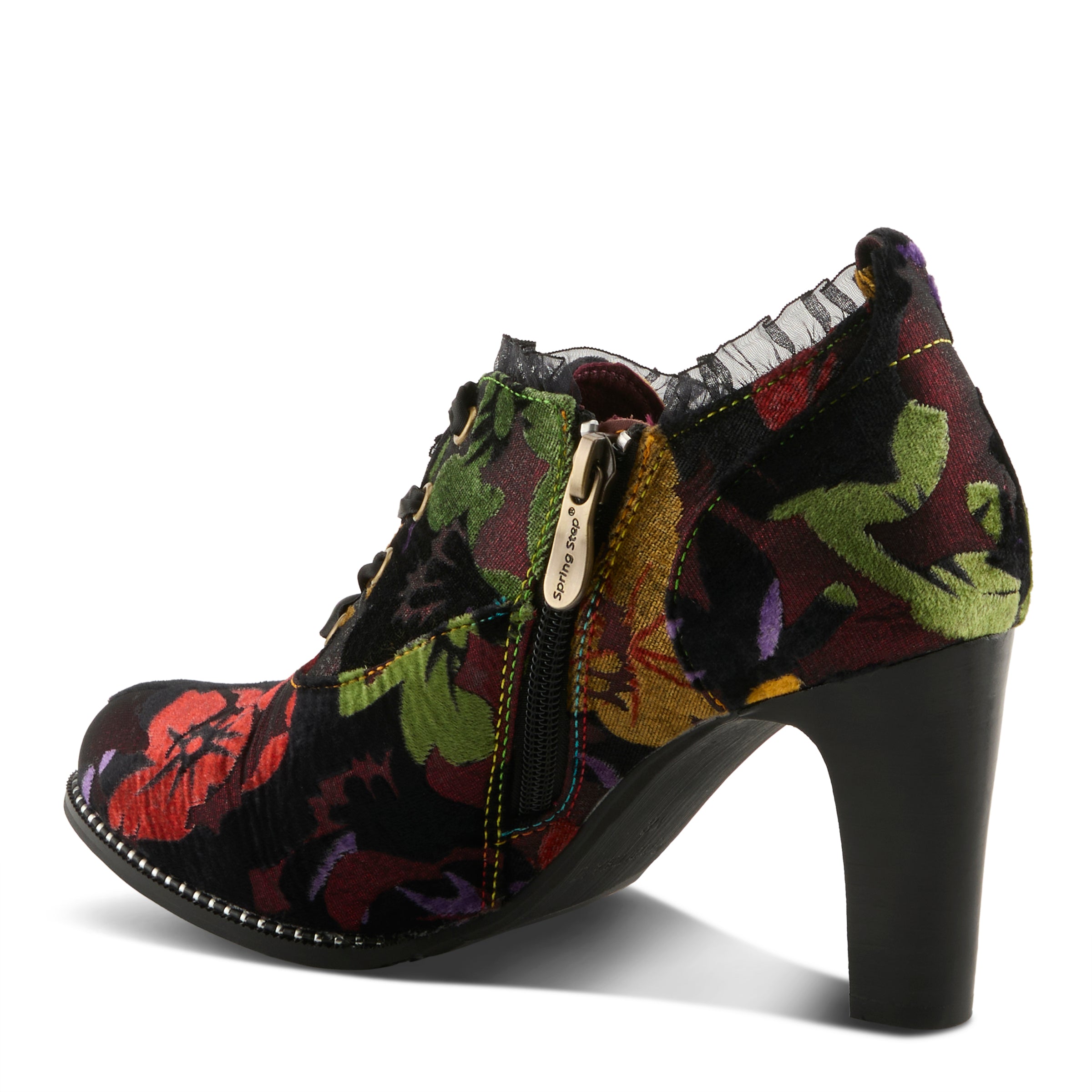 L`artiste Pritz Shooties: Heeled Shootie – Spring Step Shoes