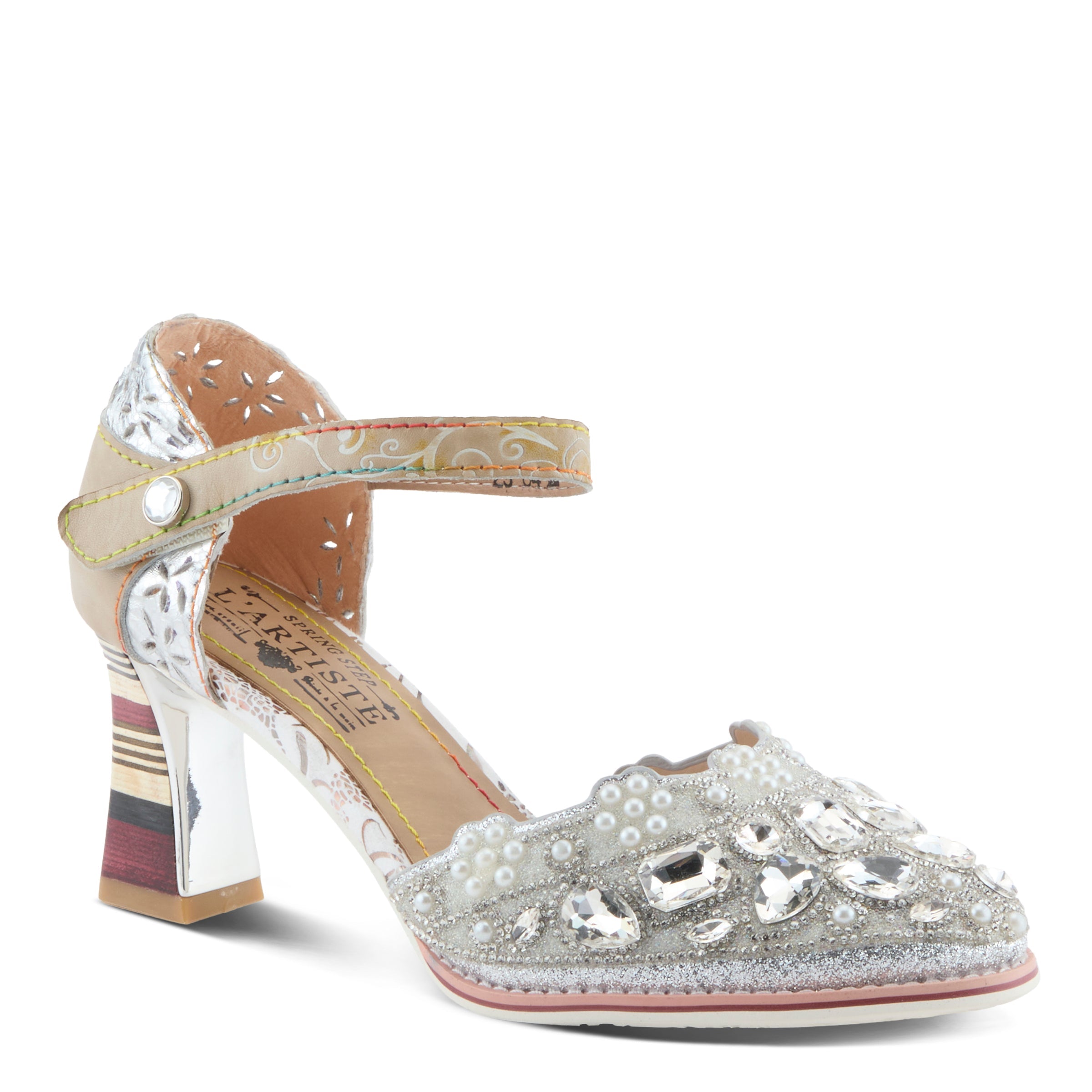 Premium Queenlatifah Block Heel Shoes from Spring Step Shoes