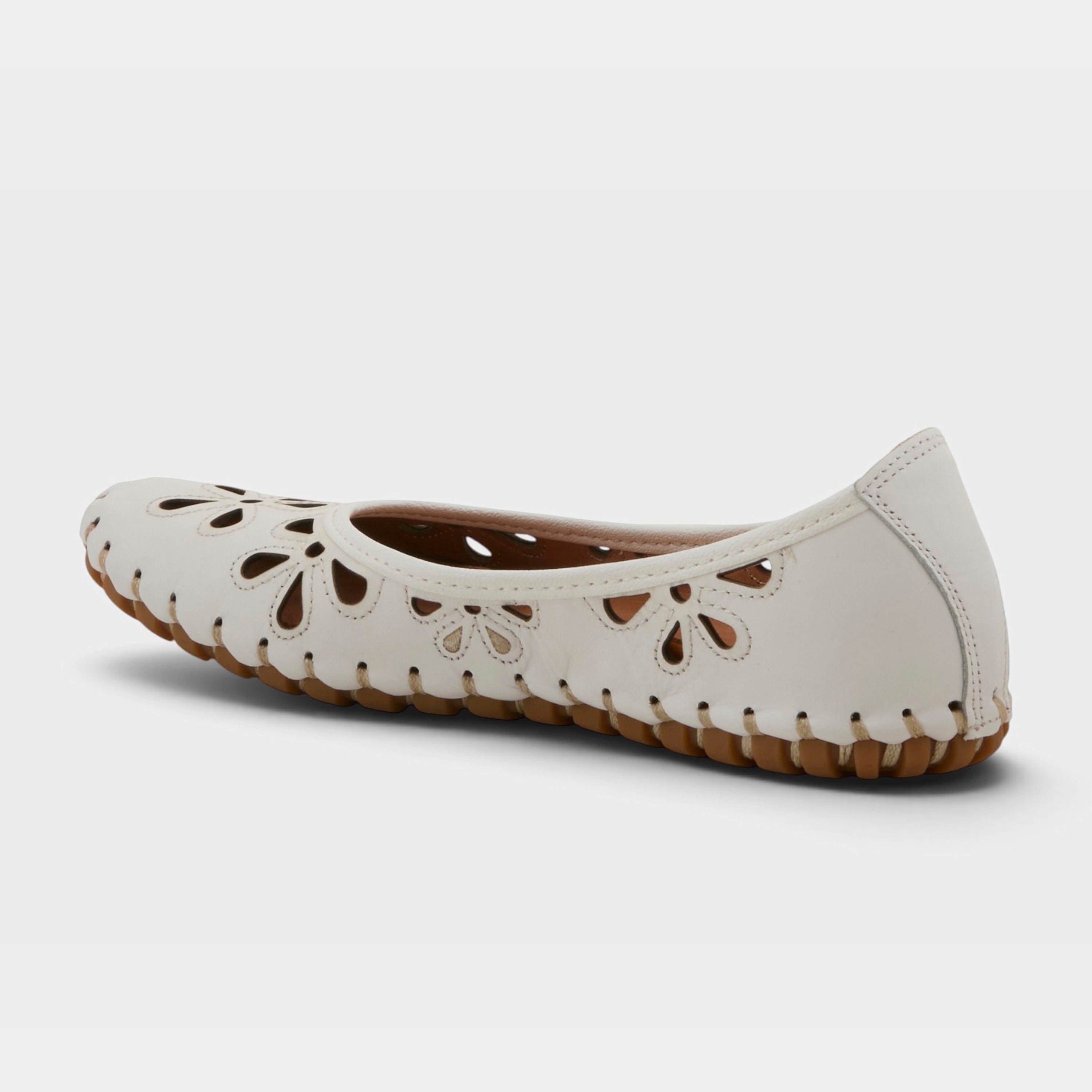 Spring Step Rayely White Shoe