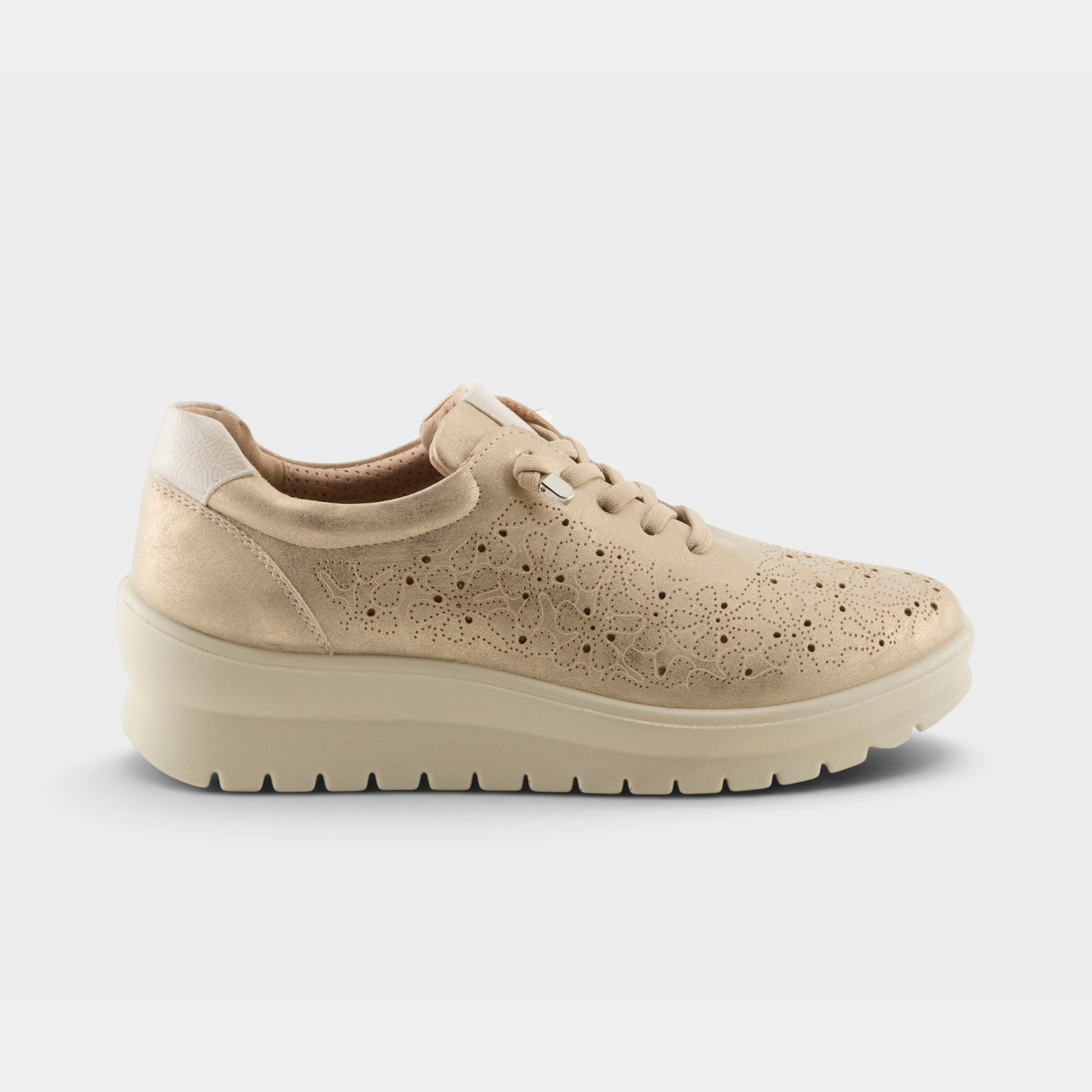 Flexus Rayfield Gold Sneaker