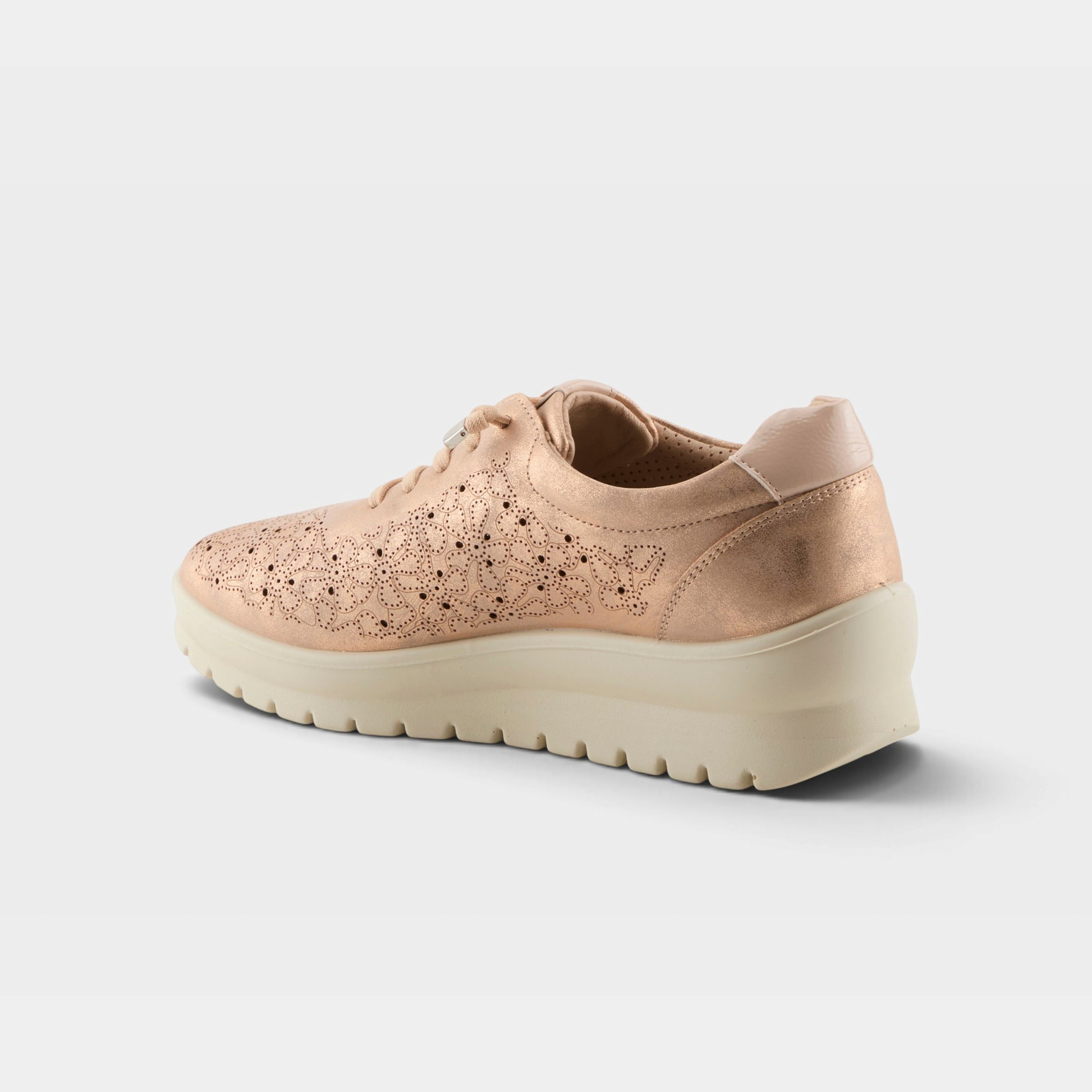Flexus Rayfield Rose Gold Sneaker