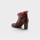 L'Artiste Razzy boots in Bordeaux Multi, alternate angle view