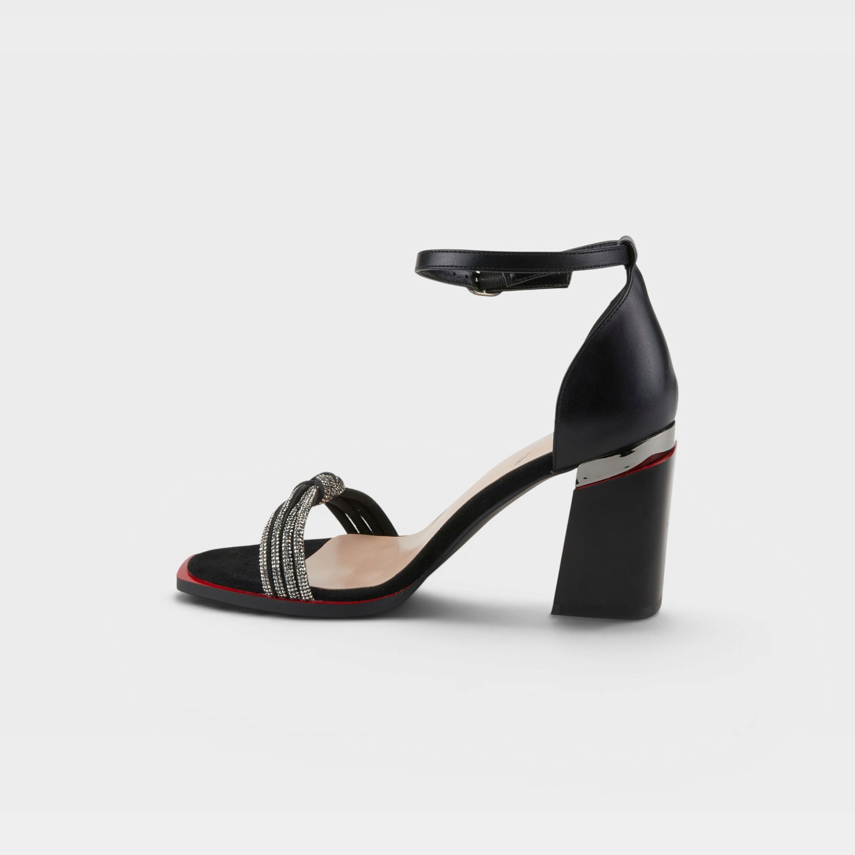 Azura Redhot Black Multi Sandal