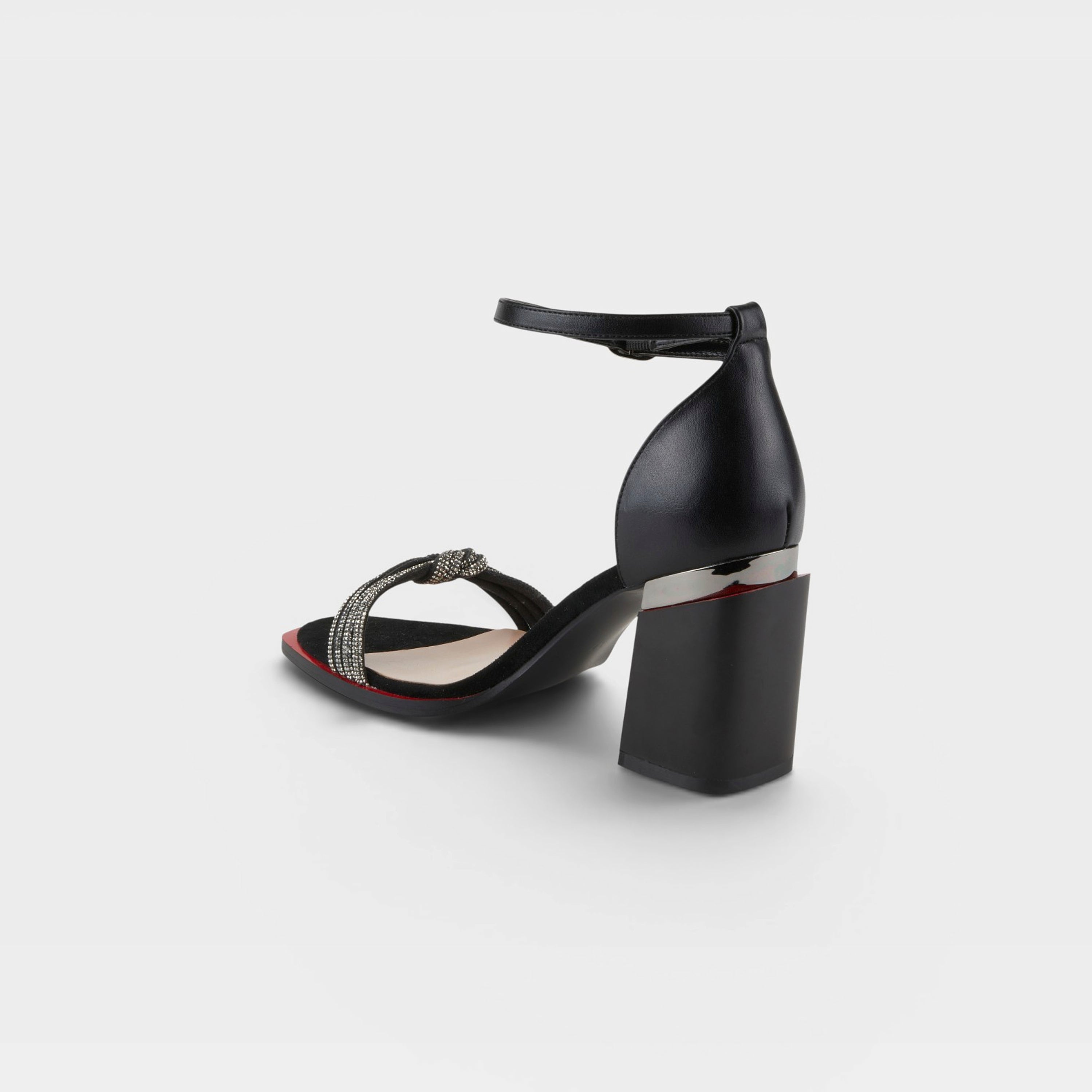 Azura Redhot Black Multi Sandal