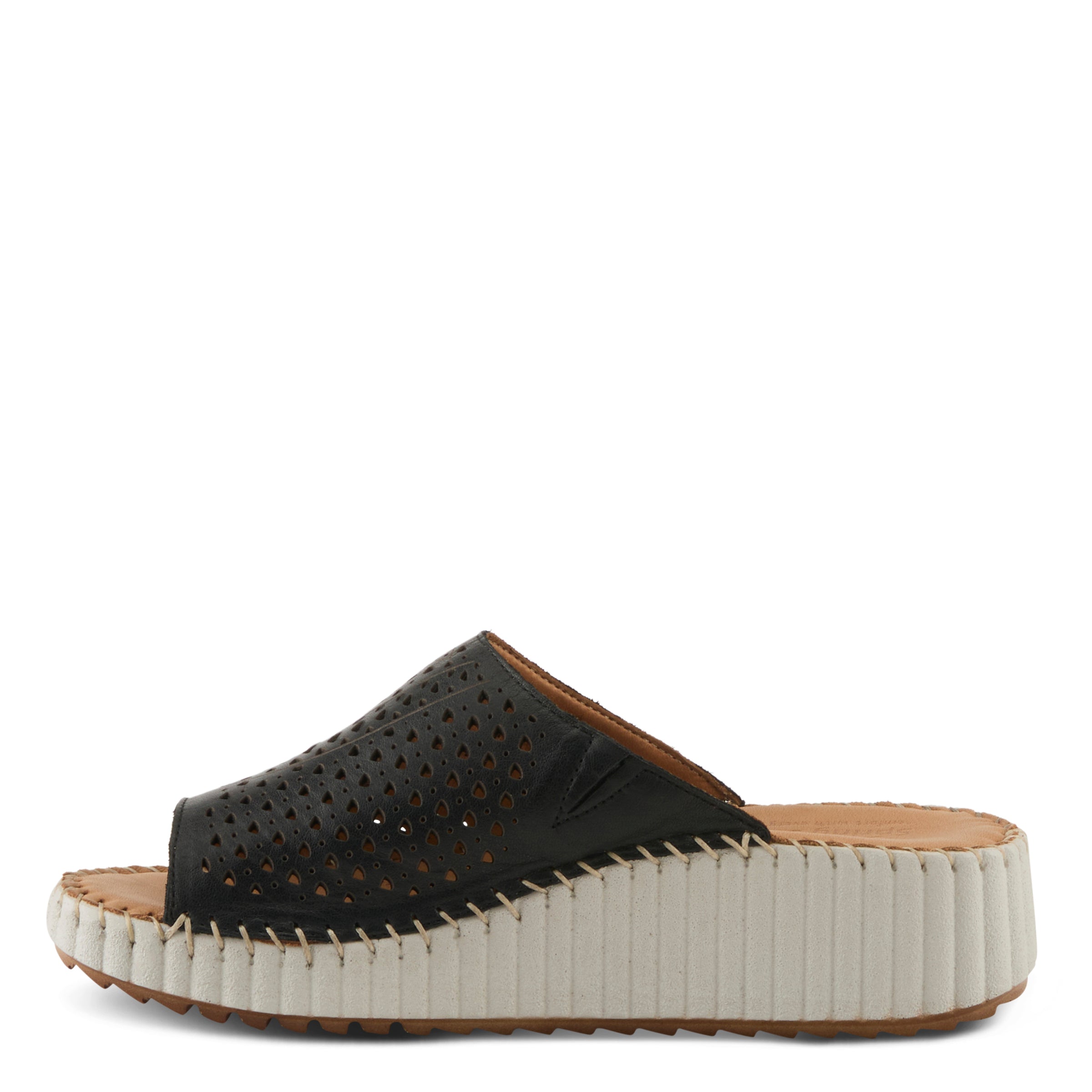 Spring Step SPRING STEP RHYDIAN SANDALS sandal in black with comfortable everyday design