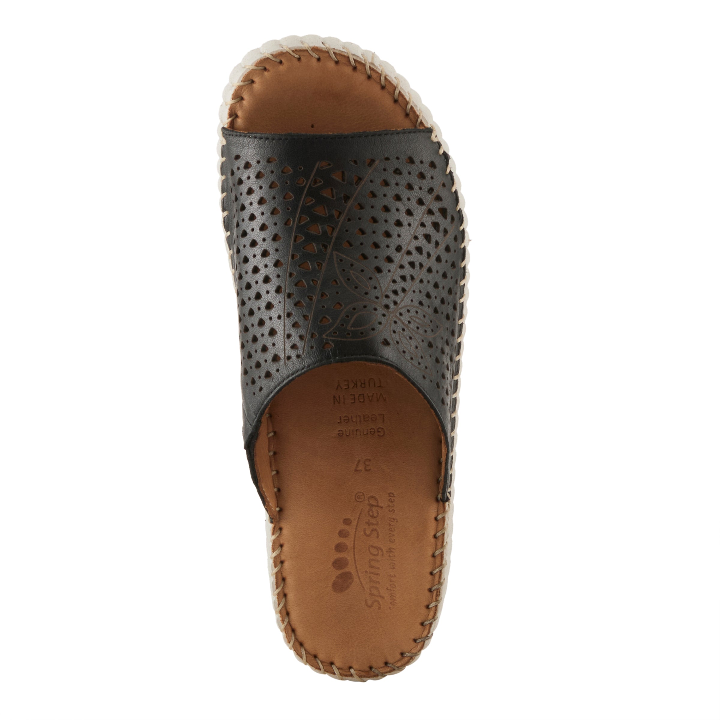 Spring Step SPRING STEP RHYDIAN SANDALS sandal in black with comfortable everyday design