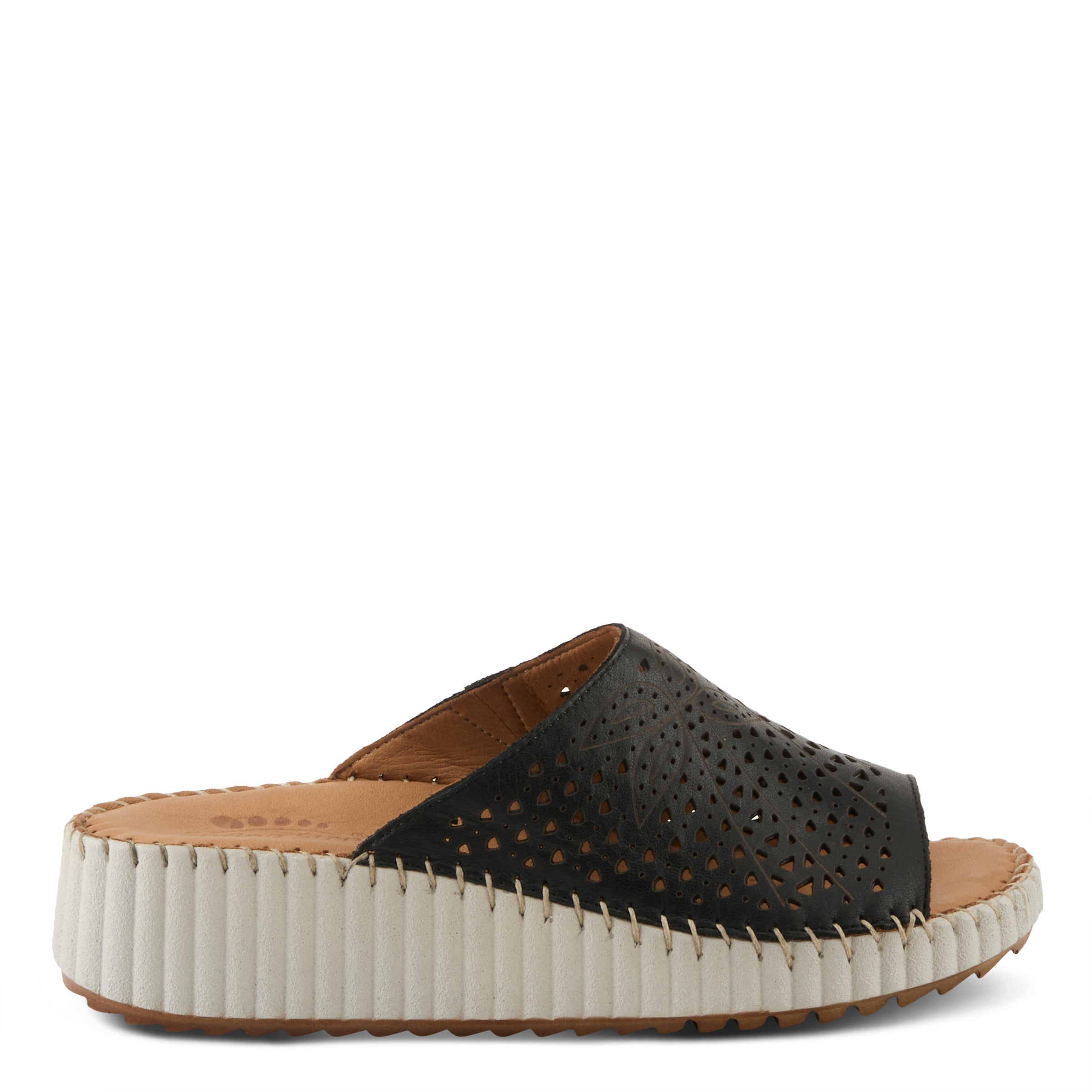 Spring Step SPRING STEP RHYDIAN SANDALS sandal in black with comfortable everyday design