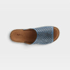 Spring Step Rhydian Blue Casual Sandal