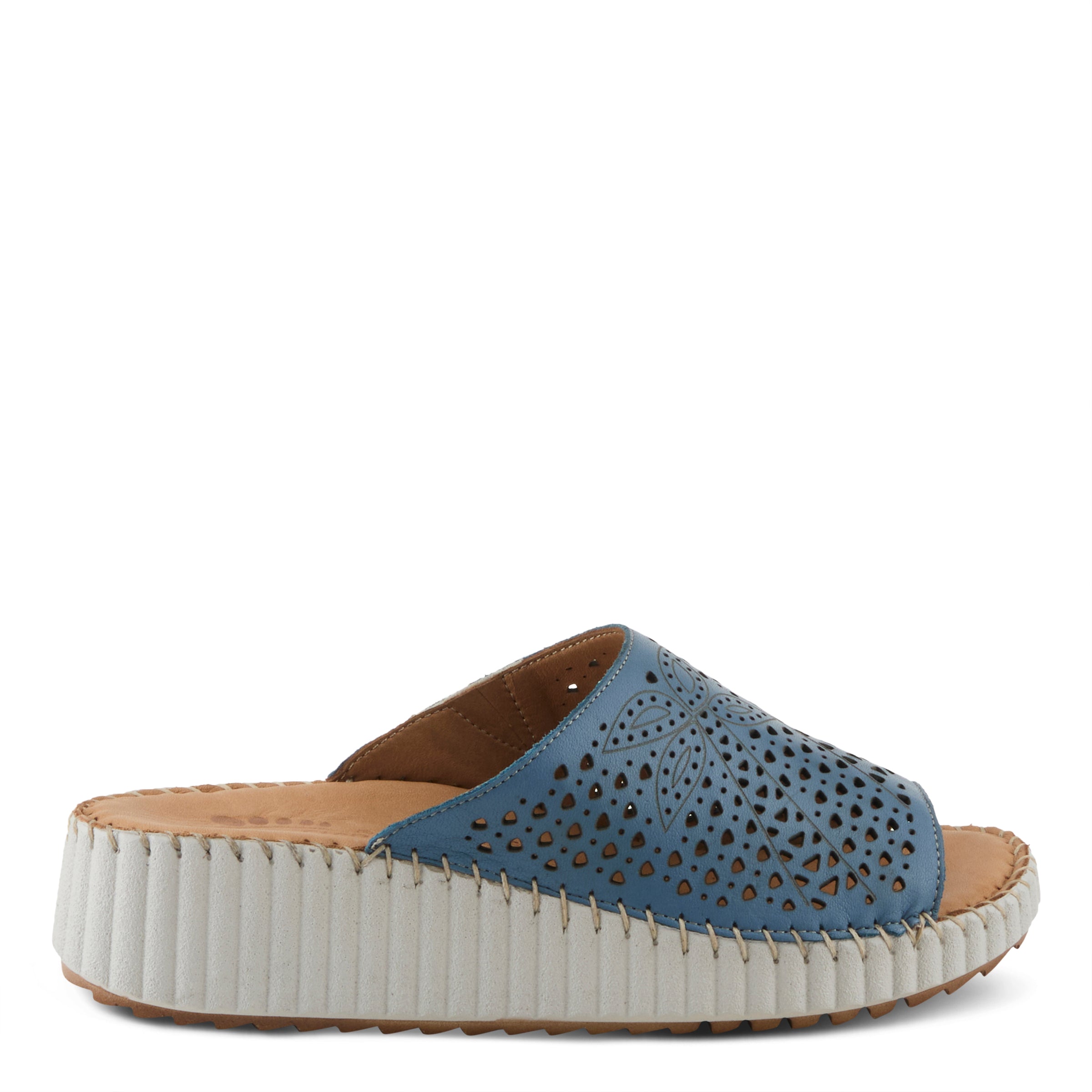 Spring Step SPRING STEP RHYDIAN SANDALS sandal in blue with comfortable everyday design