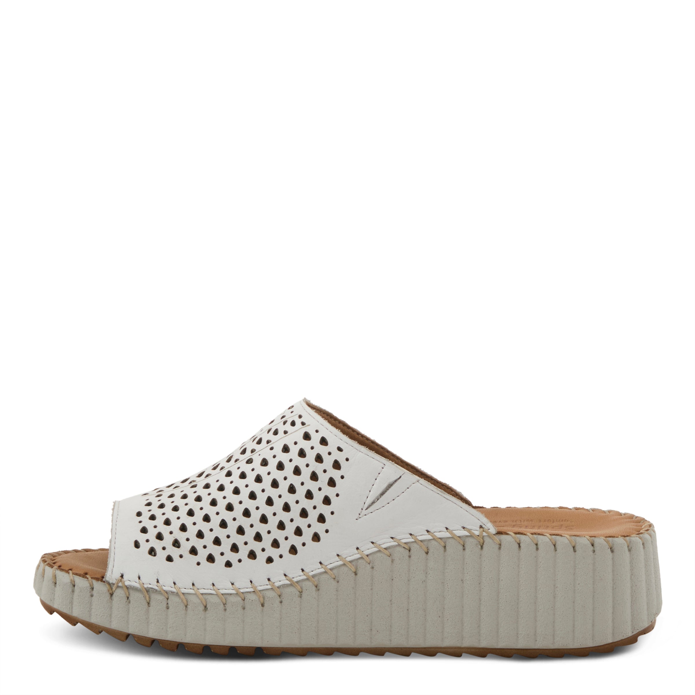 Spring Step SPRING STEP RHYDIAN SANDALS sandal in white with comfortable everyday design
