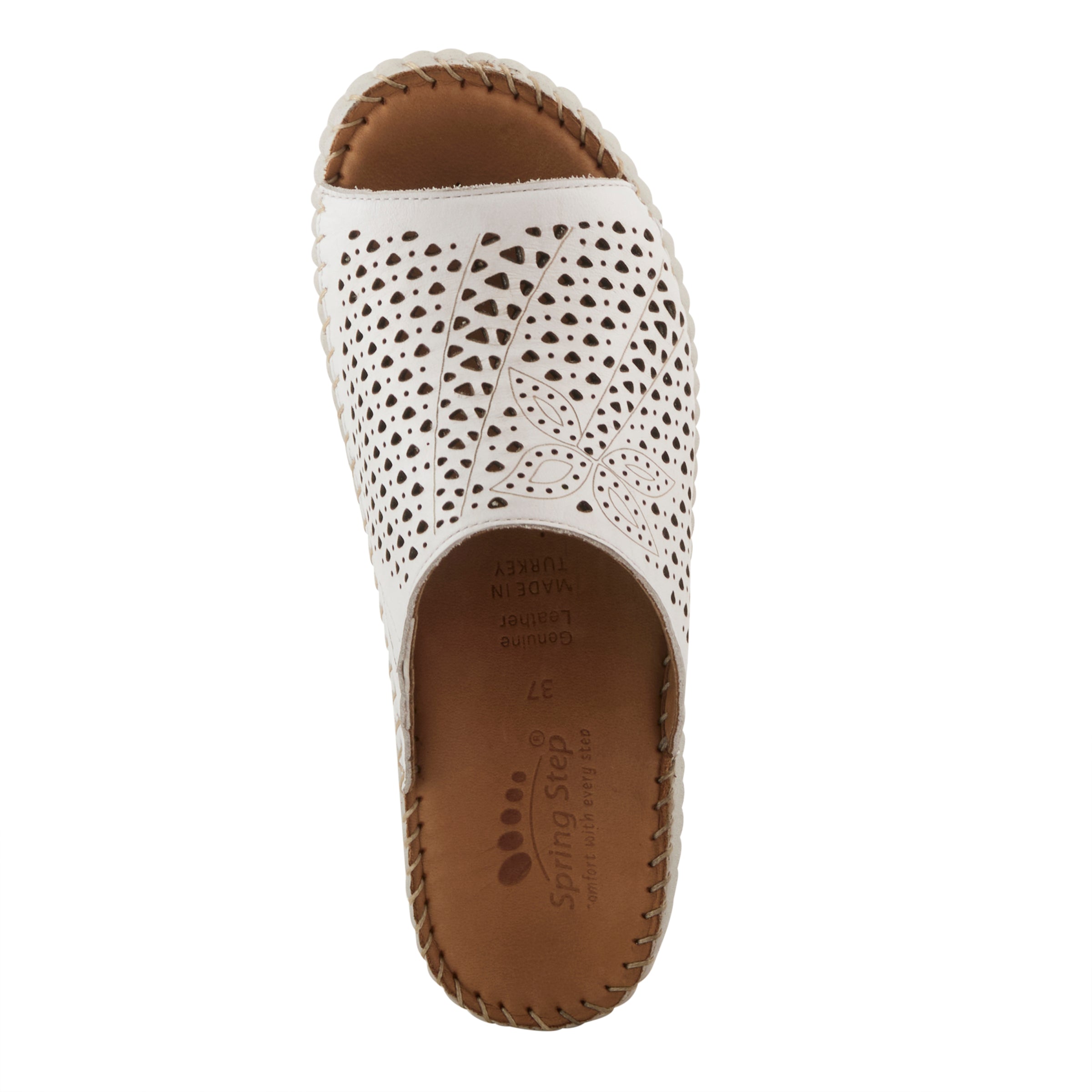 Spring Step SPRING STEP RHYDIAN SANDALS sandal in white with comfortable everyday design
