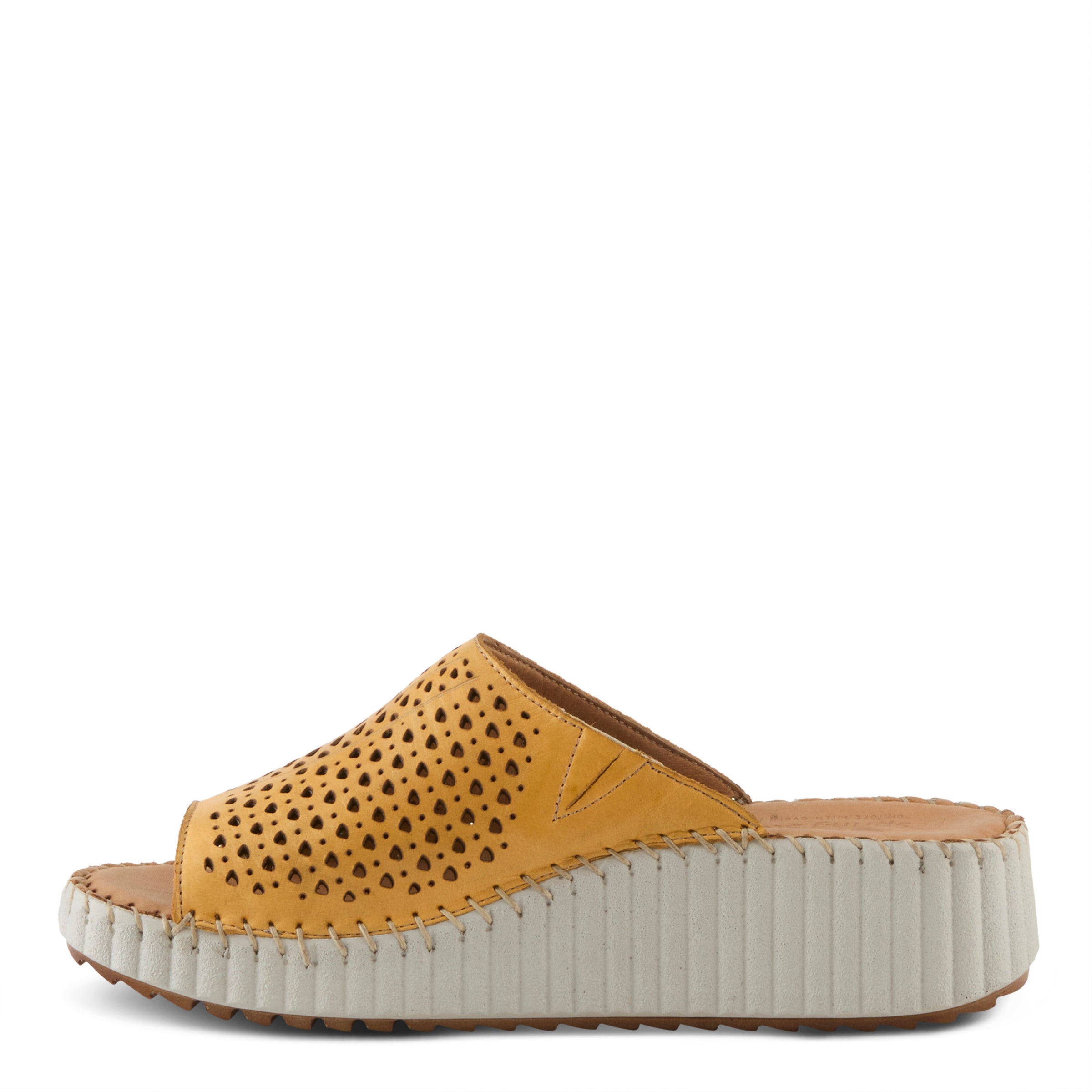 Spring Step SPRING STEP RHYDIAN SANDALS sandal in yellow with comfortable everyday design