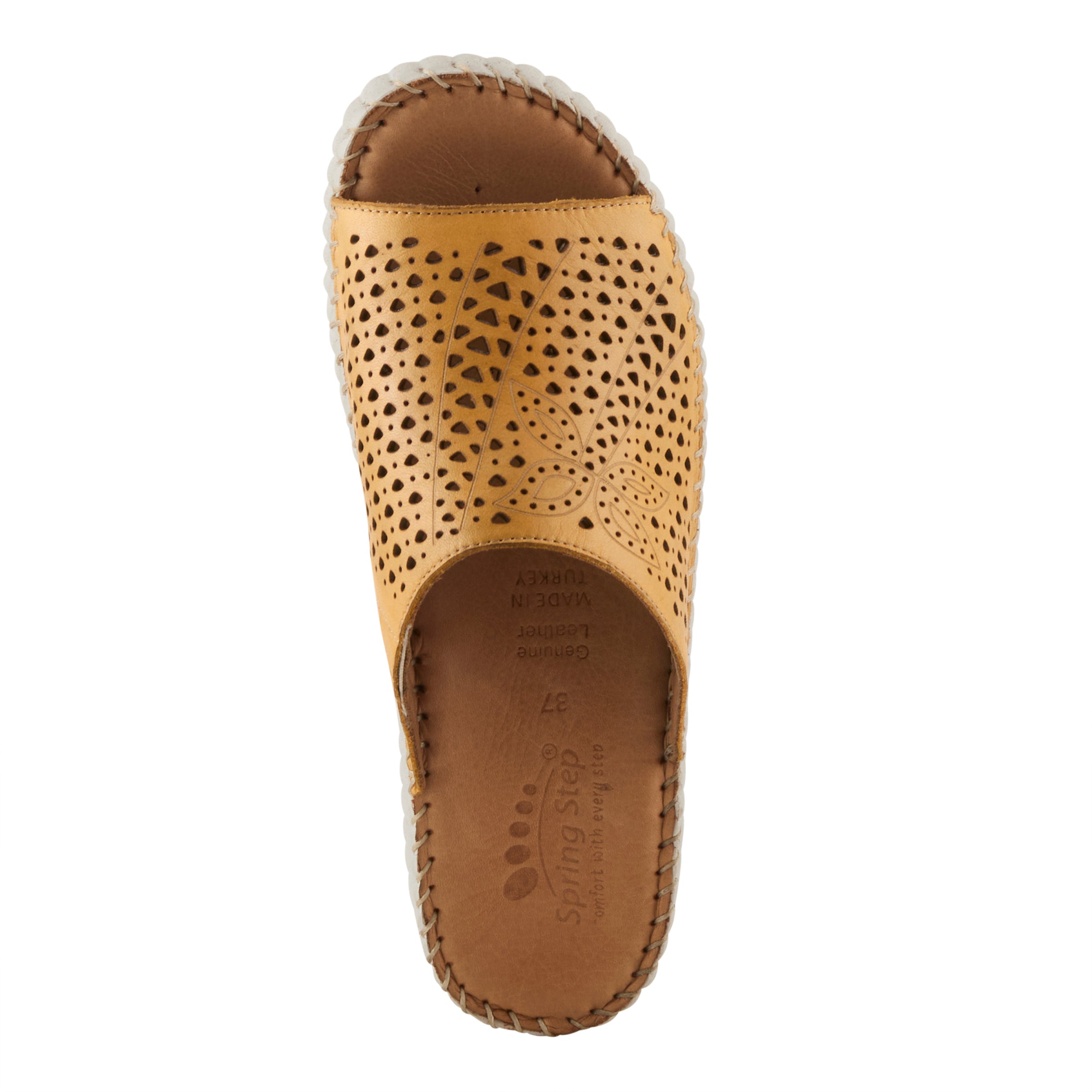 Spring Step SPRING STEP RHYDIAN SANDALS sandal in yellow with comfortable everyday design