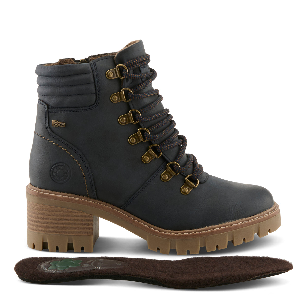 Spring Step SPRING STEP RELIFE ROCKIES BOOTIE boot in taupe with comfortable everyday design