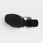 Azura Romantic Black Sandal