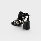 Azura Romantic Black Sandal