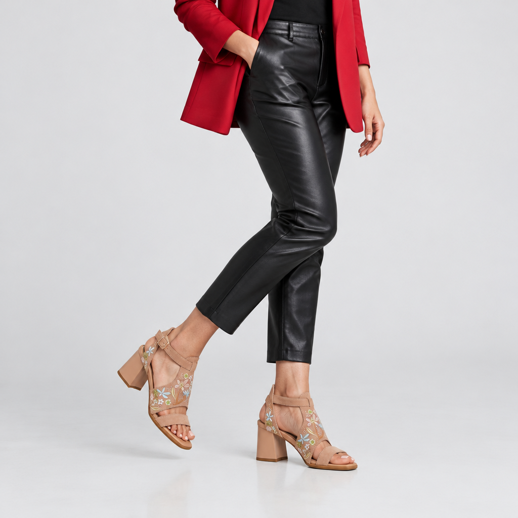 Azura ROMANTIC SANDALS – on-foot lifestyle view