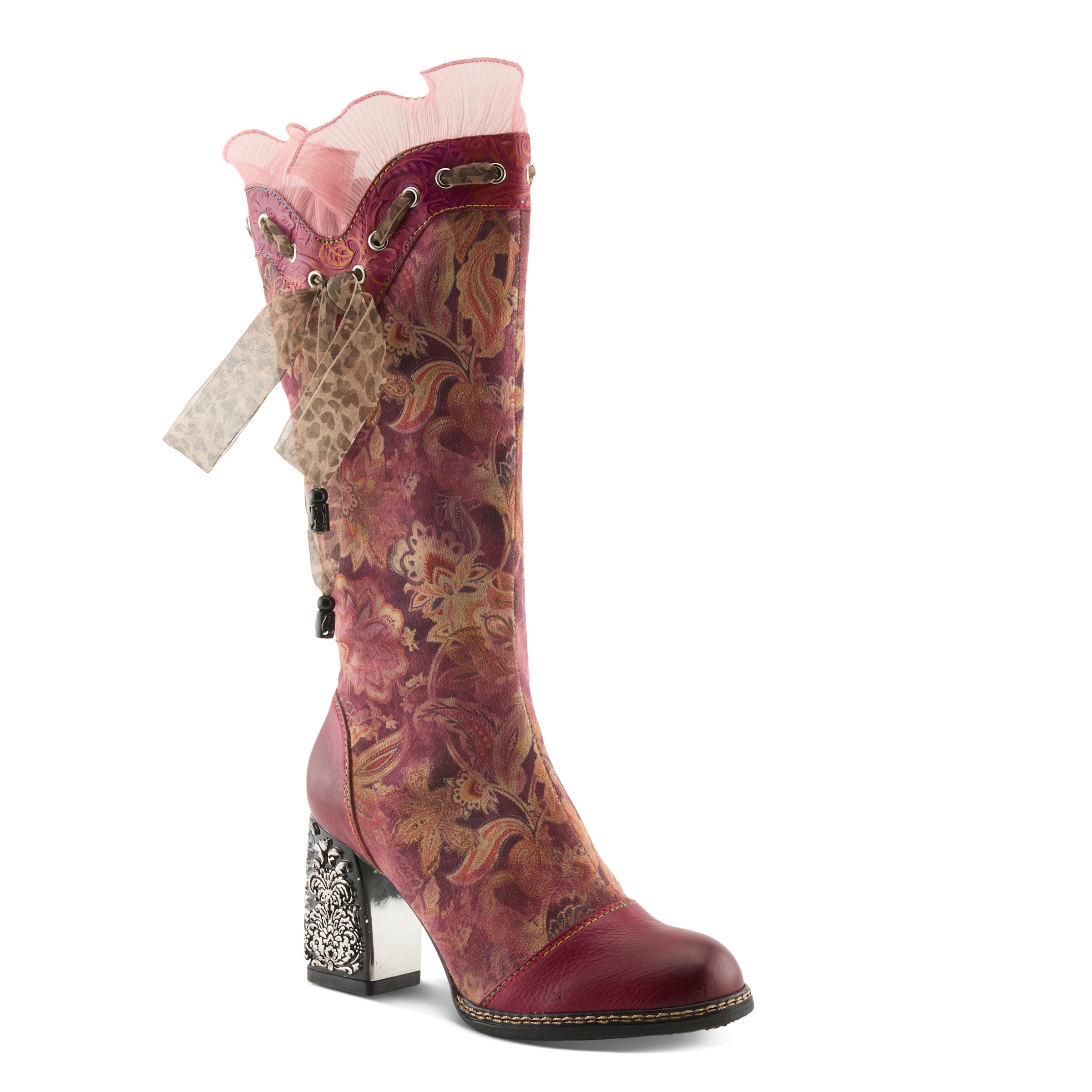 L'Artiste Rorria Leather Tall Boots for women - Spring Step Shoes