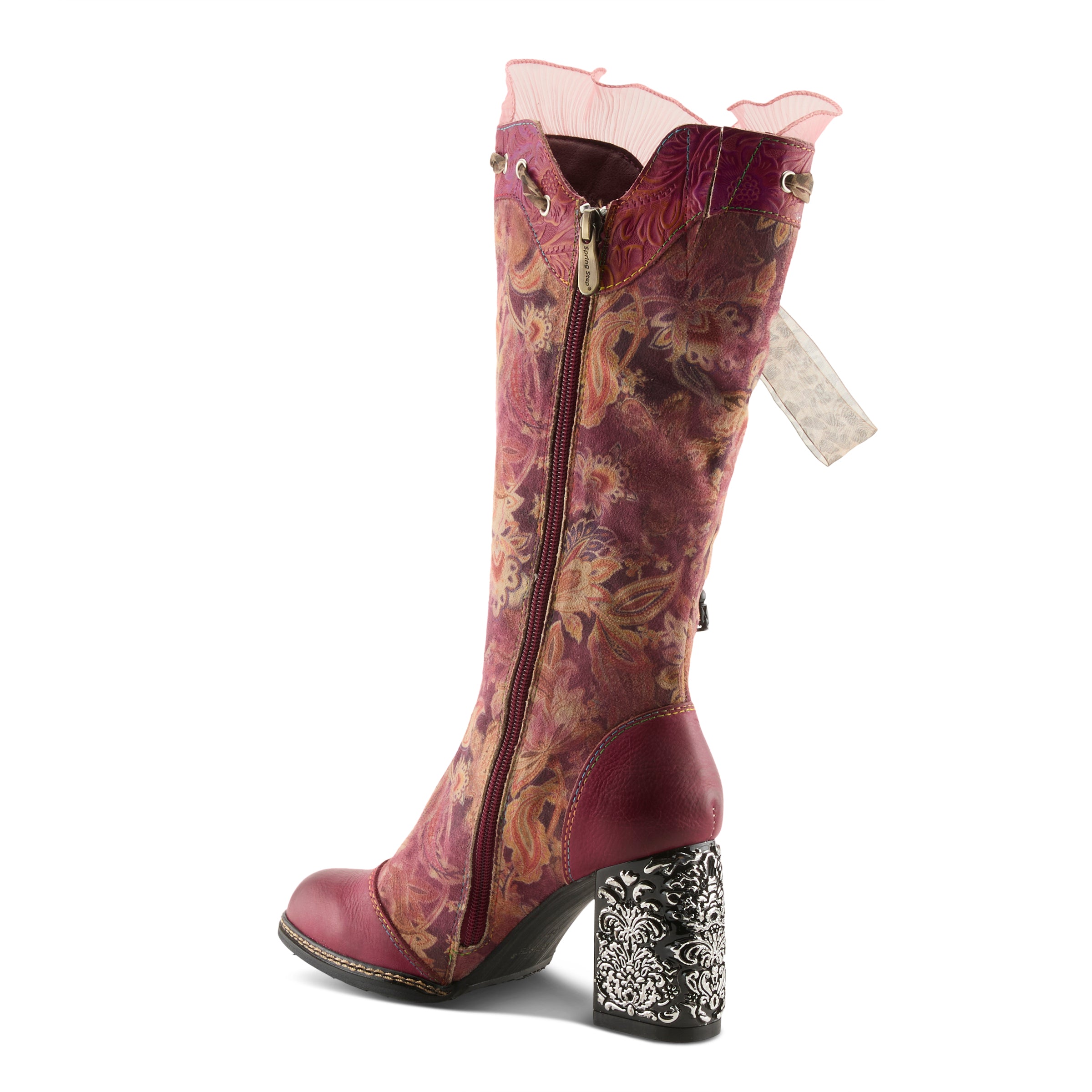 L'Artiste Rorria Leather Tall Boots for women - Spring Step Shoes