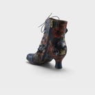 L'Artiste Roselia-Flow boots in Navy Multi, alternate angle view