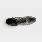 L'Artiste Roselia-Stunin boots in Black Multi, top view