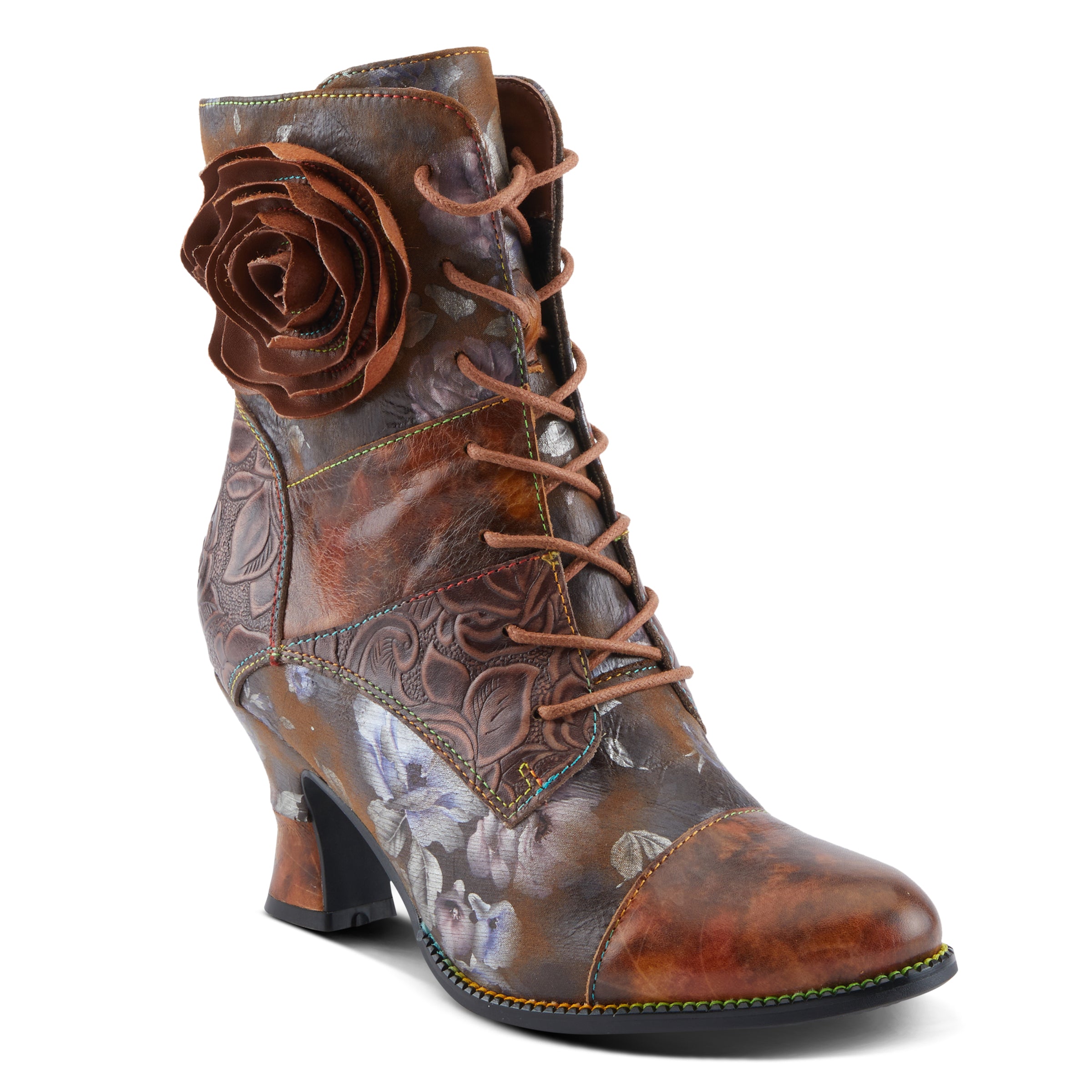 L'artiste Roselia-stunin Lace Up Booties – Spring Step Shoes