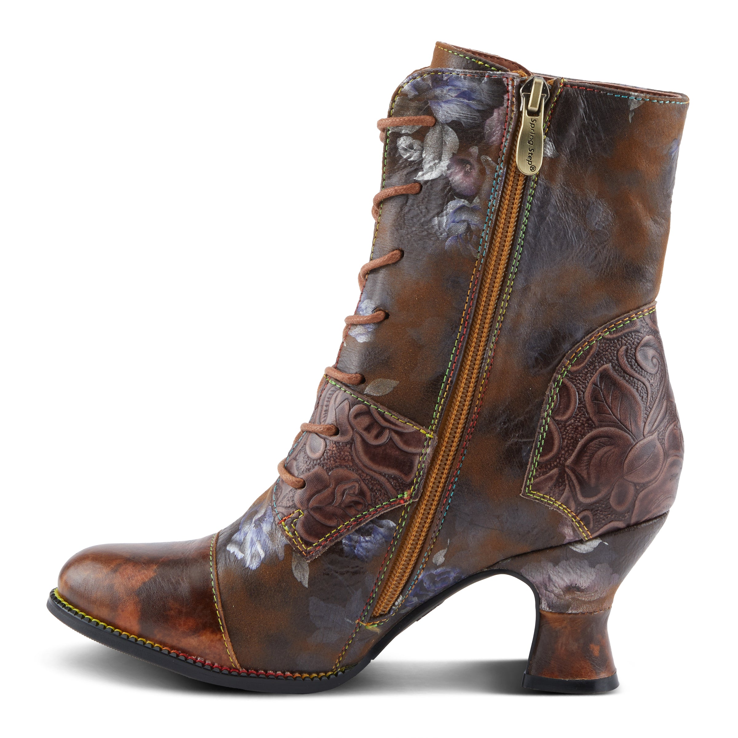 L'artiste Roselia-stunin Lace Up Booties – Spring Step Shoes