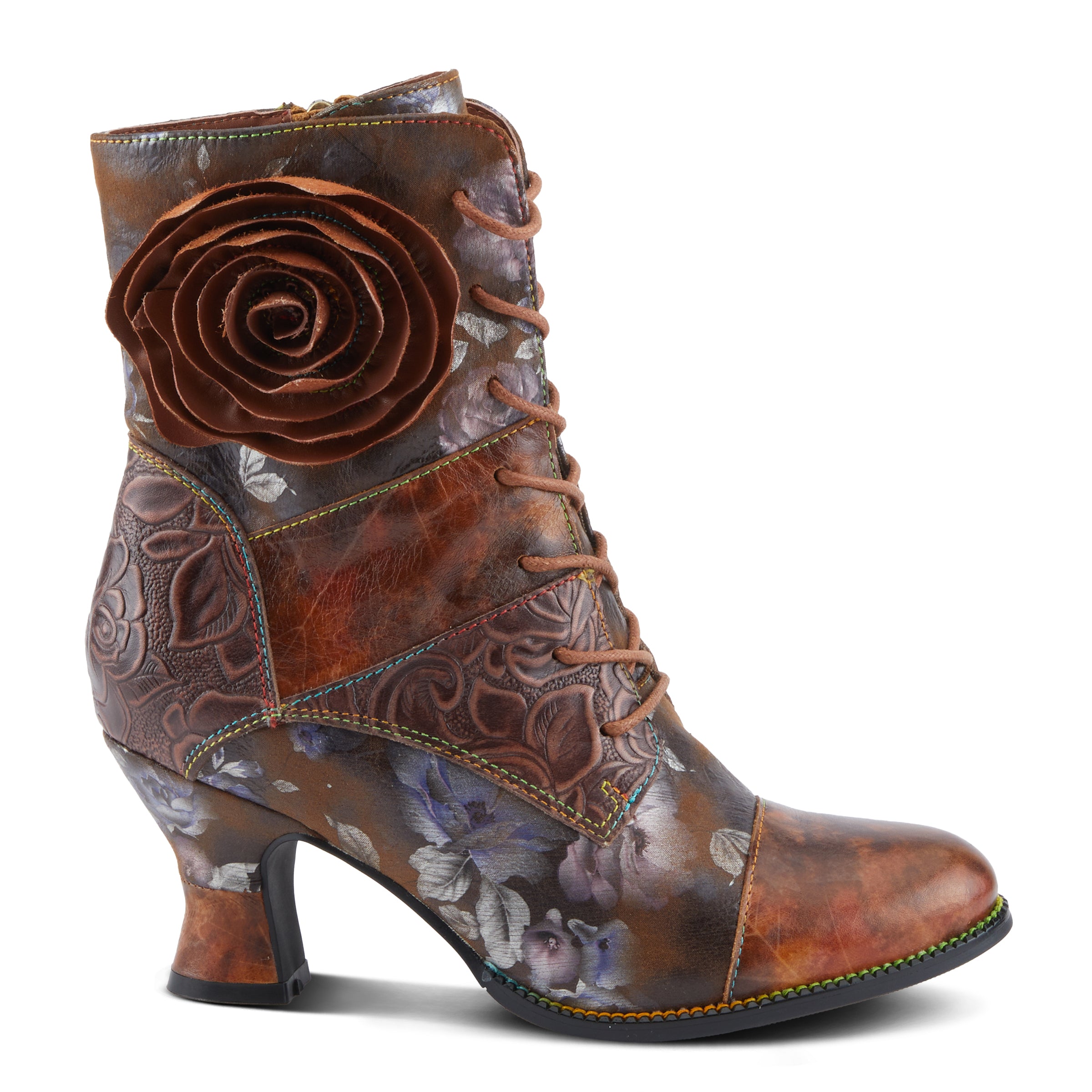 L'artiste Roselia-stunin Lace Up Booties – Spring Step Shoes
