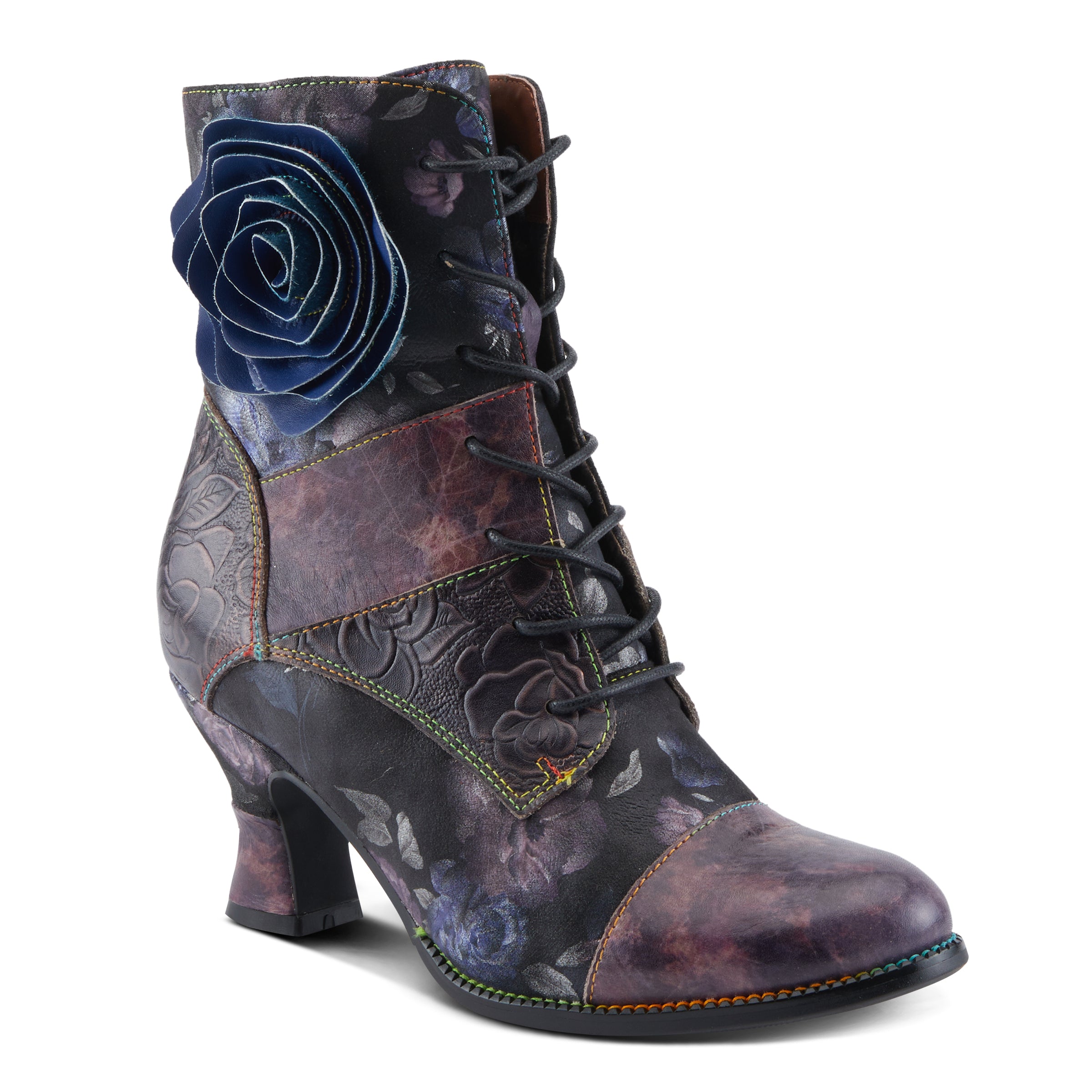 L'artiste Roselia-stunin Lace Up Booties – Spring Step Shoes
